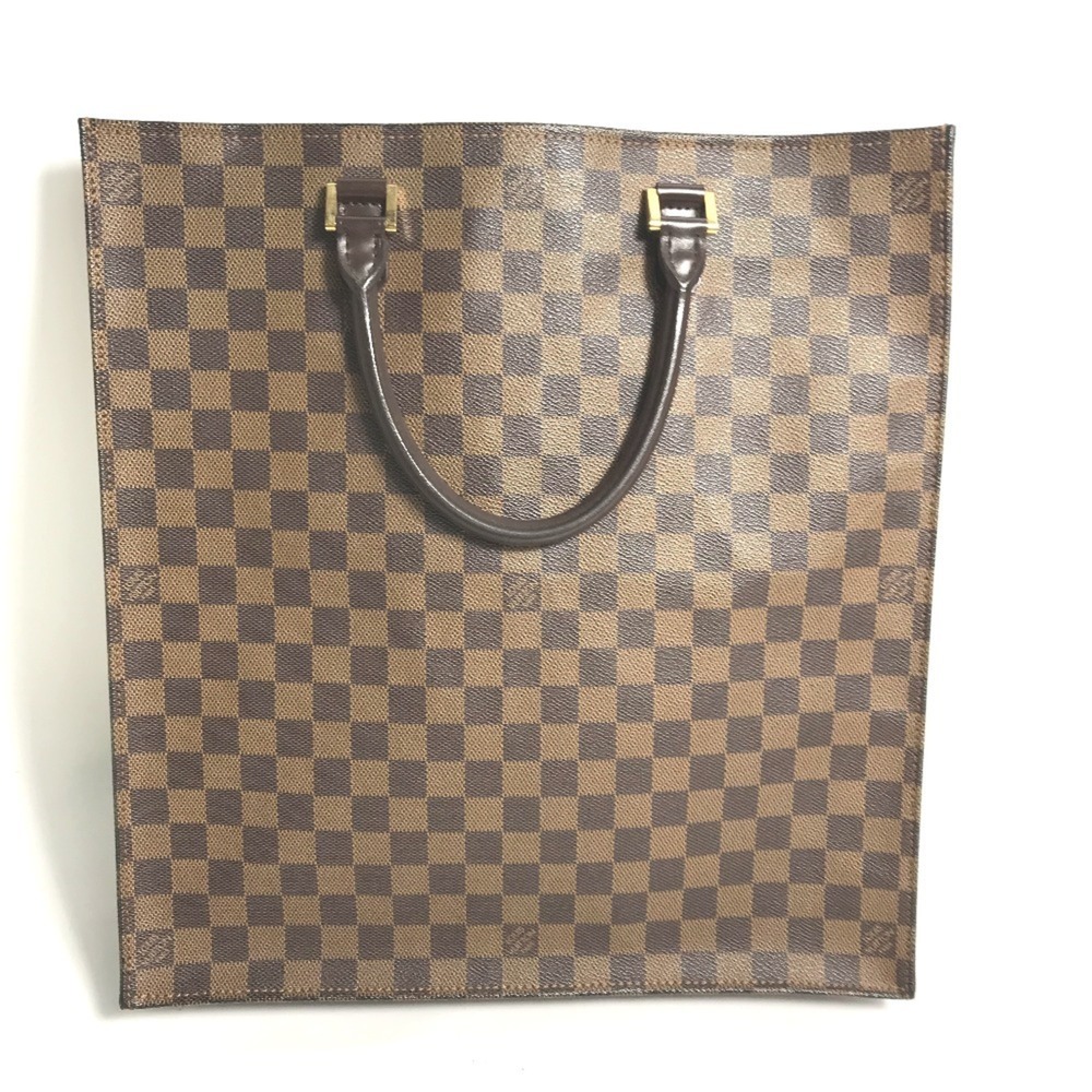 LOUIS VUITTON Authentic Brown Damier Canvas Tote Bag - Picture 4 of 12